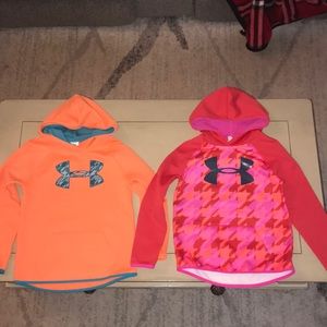 Girls Sz M Under Armour Hoodies